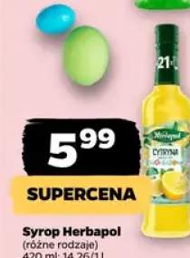 Syrop Herbapol 420 ml, różne rodzaje