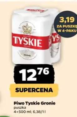Piwo Tyskie Gronie 4x500 ml