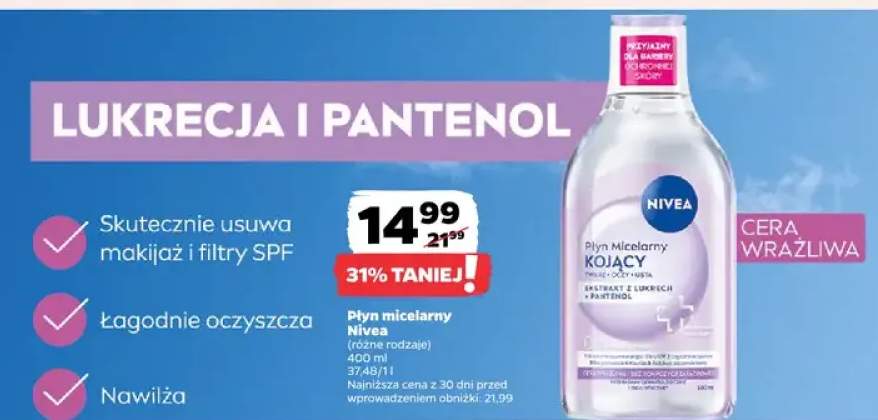 Płyn micelarny, różne rodzaje
