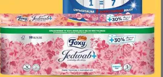 Papier toaletowy 3-warstwowy Jedwab+