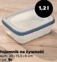 Pojemnik na żywność 1,2 l