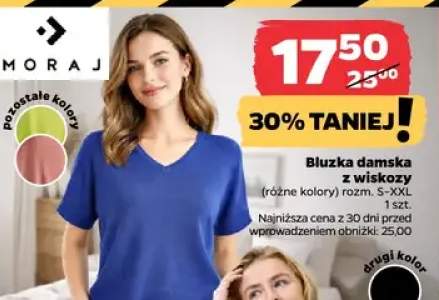 Bluzka damska z wiskozy