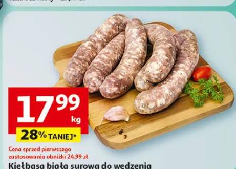 kiełbasa biała surowa