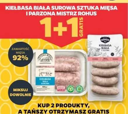 Kiełbasa biała surowa sztuka Męsa i Parzona mistrz Rohus