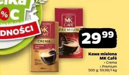 Kawa mielona Crema, Premium