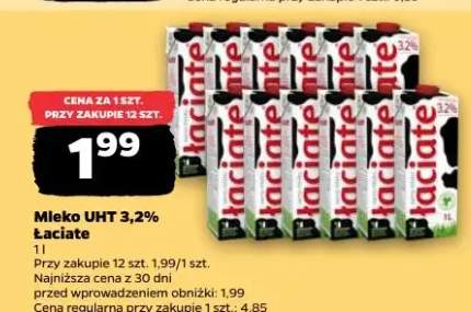 Mleko UHT 3,2% Łaciate
