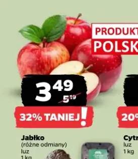 Jabłko różne odmiany luz