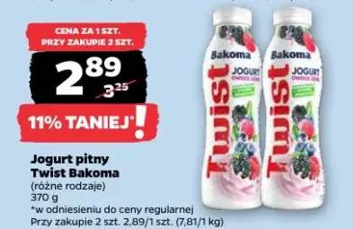 Jogurt pitny Twist (różne rodzaje)