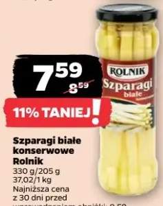 Szparagi białe konserwowe Rolnik