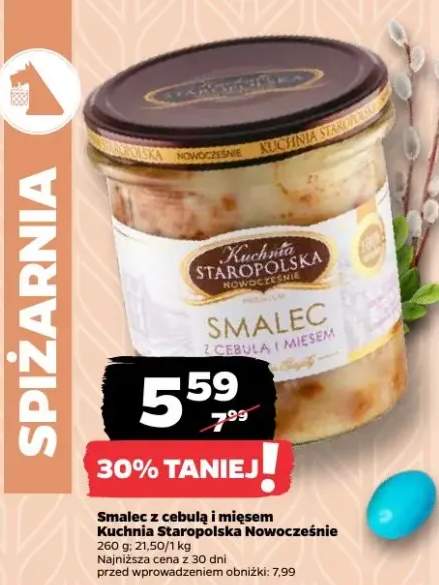 Smalec z cebulą i mięsem Kuchnia Staropolska Nowoczesnie