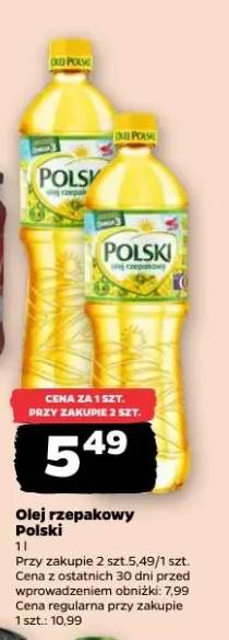 Olej rzepakowy Polski