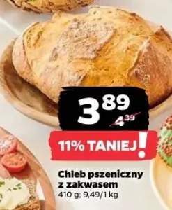 Chleb pszenniczny z zakwasem