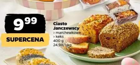 Ciasto Janczewscy marchewkowe, bananowe
