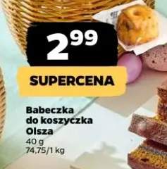 Babeczka do koszyczka Olsza