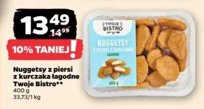 Nuggetsy z piersi z kurczaka łagodne