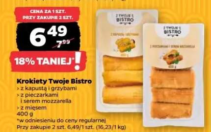 Krokiety z kapustą i grzybami z serem i szynką i serem mozzarella z mięsem