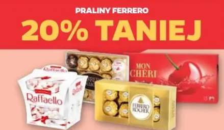 Praliny Raffaello Mon Cheri Ferrero Rocher