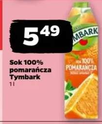 Sok 100% pomarańcza