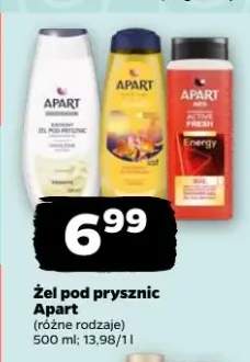 Żel pod prysznic (różne rodzaje)