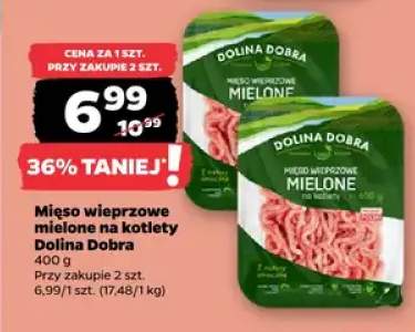 Mięso wieprzowe mielone na kotlety Dolina Dobra