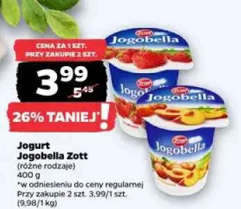 Jogurt Zott (różne rodzaje)