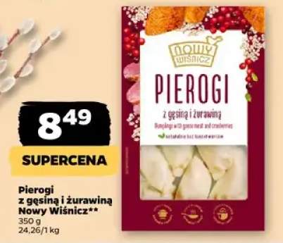 Pierogi z gęsiną i żurawiną Nowy Wiśnicz