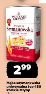 Mąka szymanowska uniwersalna typ 480