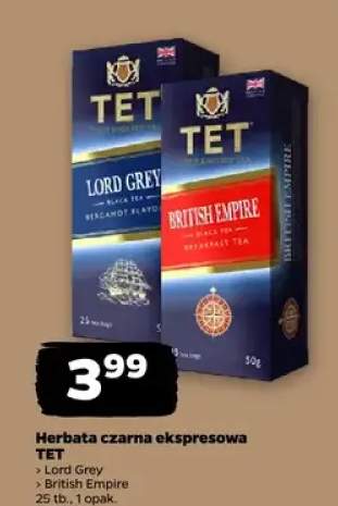 Herbata czarna ekspresowa British Empire