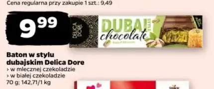 Baton w stylu dubajskim w mlecznej czekoladzie