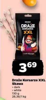 Draże korsarze XXL dark, white