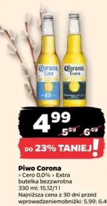 Piwo extra 0,0%, extra