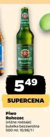 Piwo (różne rodzaje) butelka bezzwrotna