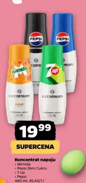 Koncentrat napoju Mirinda Pepsi Zero Cukru 7 Up Pepsi