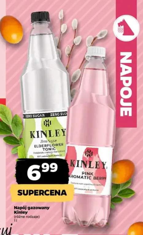 Napój gazowany Pink Aromatic Berry
