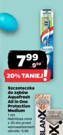 Szczoteczka do zębów Aquafresh All In One Protection Medium