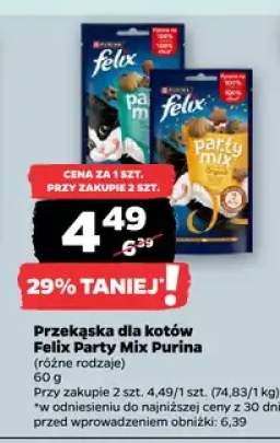 Przekąska dla kotów Felix Party Mix Purina