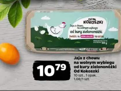 Jaja z chowu ekologicznego