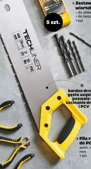 Piła ręczna do PCV