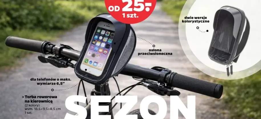 Torba rowerowa na kierownicę