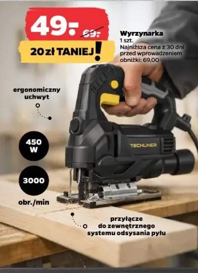 Wyrzynarka 450W 3000 obr./min