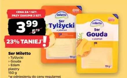 Ser Tylżycki, Gouda, Edam