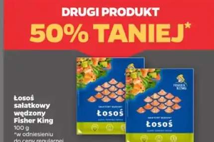 Łosoś sałatkowy wędzony