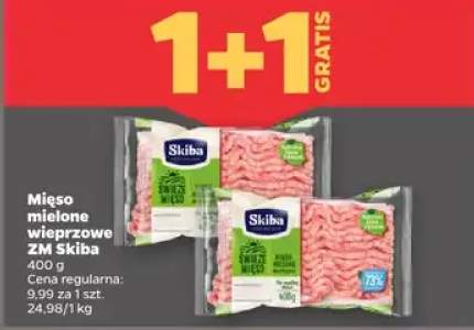 Mięso mielone wieprzowe z/m