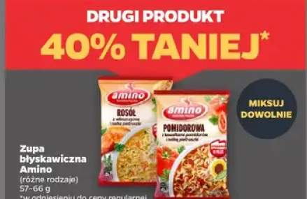 Zupa błyskawiczna różne rodzaje