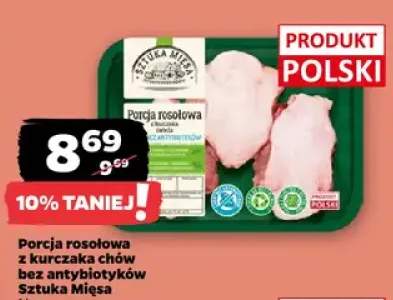 Porcja rosołowa z kurczaka chów bez antybiotyków