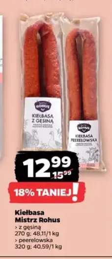 Kiełbasa z 2 gęsiną peerelowska