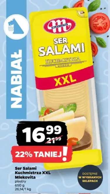 Ser Salami Kuchmistrza XXL plastry