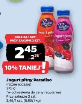Jogurt pitny (różne rodzaje)