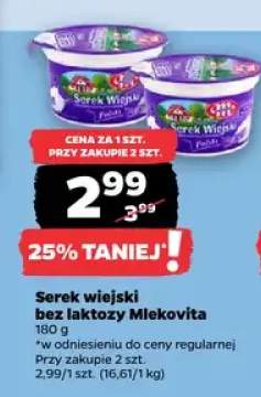 Serek wiejski bez laktozy