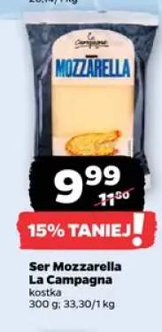 Ser Mozzarella kostka